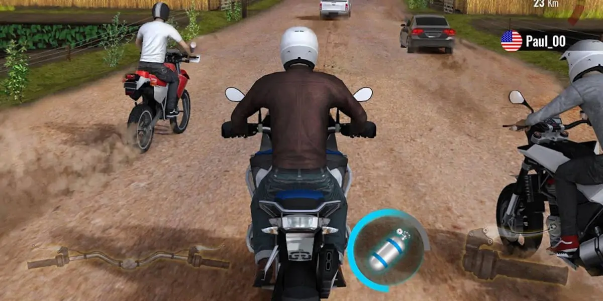 لعبة Moto Traffic Race 2