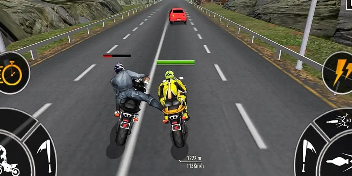 لعبة Traffic bike Racing Ride