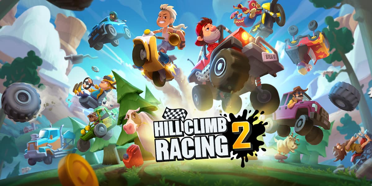 لعبة Hill Climb Racing 2