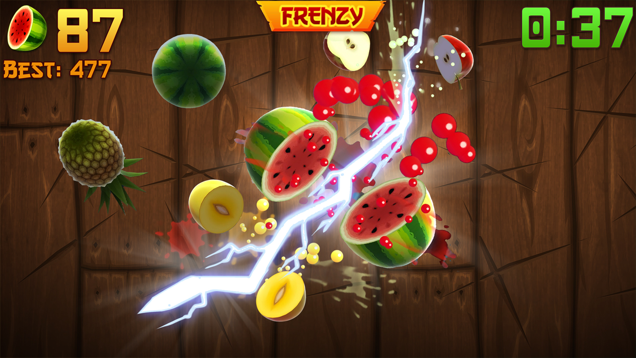 لعبة تقطيع الفواكه Fruit Ninja