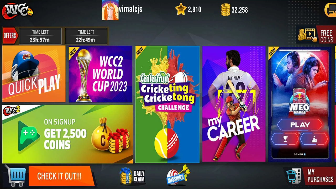 لعبة World Cricket Championship 2